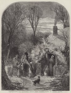 Christmas-Eve, the Cottager